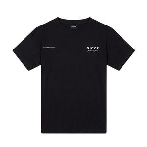 Nicce Mens Crew Neck Oversized T-Shirt / Black